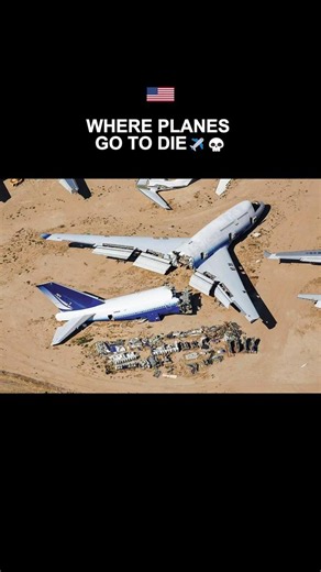 America’s Airplane Graveyard✈️🏜️