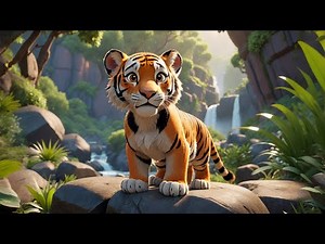 The Brave Little Tiger Aryan’s Jungle Adventure | Friendship and Growth | Educational Animation