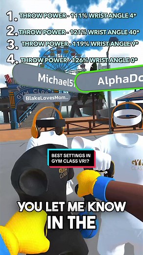 The best settings in gym class!? #gymclassvr #gymclassvrcommunity #vrbasketball #basketball🏀 #gymclasscommuity
