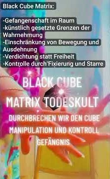 BLACK CUBE TODESKULT MATRIX