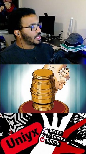 I guess the judge has SOME aura #phoenixwright #aceattorney #gaming