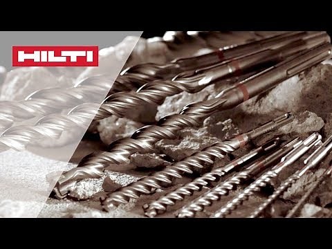 INTRODUCING Hilti's hammer drill bit portfolio
