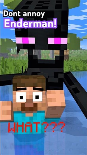 Angry Enderman animation #minecraft #shorts