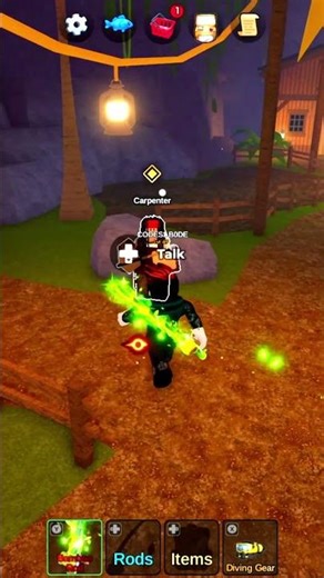 BLASTING 🎇🎇🧨 the TNT sticks to open the secret Cave in Roblox Fish It shorts
