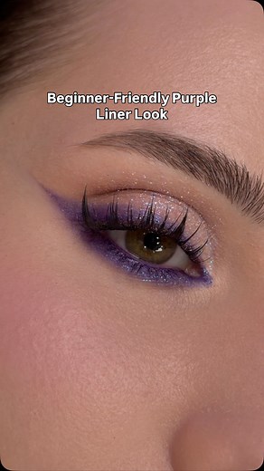 38K views · 945 reactions | Purple Eye Tutorial That Anyone Can Do  #eyemakeuptutorial #eyemakeup #beautyinfluencer #lagirlcosmetics #eyeliner | Beauty UGC | Facebook