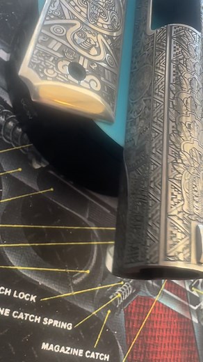 #Animosity #1911 #colt #kimber #vibes #art #reelschallenge #engraving | Edward Saucedo Jr.