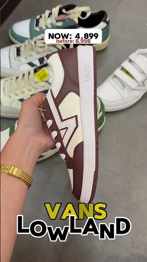 Vans Lowland 👟 for 30% off!