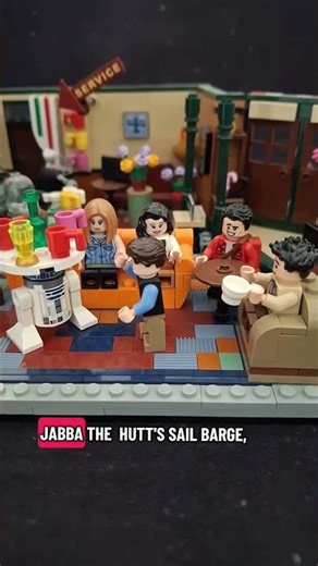 R2-D2 loves his Friends #legostarwars