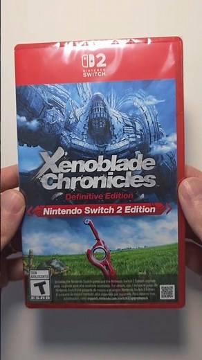 Xenoblade Chronicles: Definitive Edition – Nintendo Switch 2 Edition Unboxing!