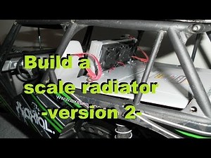 Build a 1/10 scale radiator - version 2 -