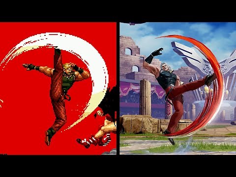 Evolution of Rugal's Genocide cutter (1994-2022)