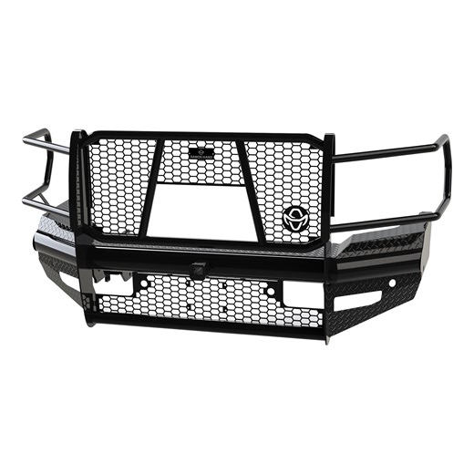 Legend Front Bumper with Grille Guard, Fits Select Ram 2500, 3500