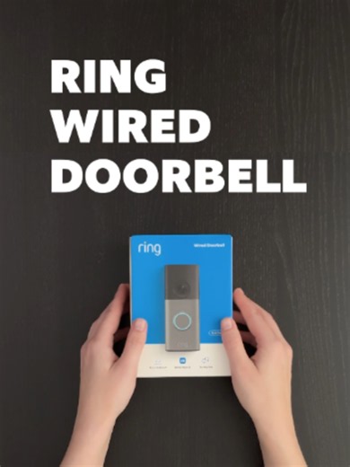 Everything you need to get started with the new Ring Wired Doorbell. ⚡️🔔 Never miss a moment and see everyone who stops by in super clear detail. 🔗 Available now at link in bio.