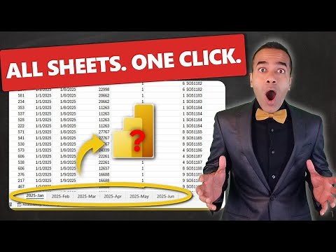 How to Import All Sheets from Excel into Power BI (No Hardcoding!)