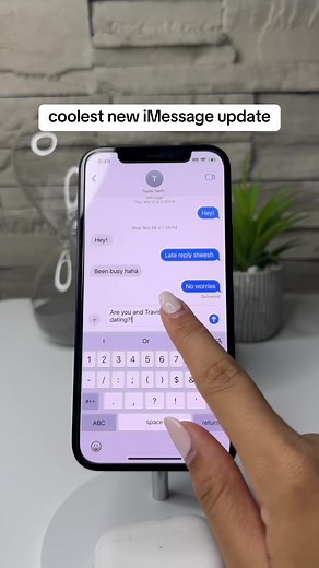 New Features in iOS 18: Customize Your Messages with Text Effects and Reactions