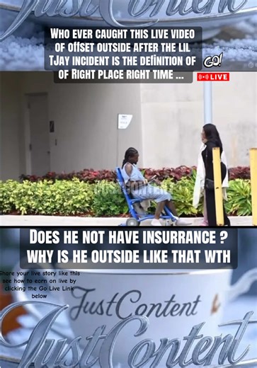 Who ever caught this live video of offset outside after the lil TJay incident is the definition of of Right place right time … #foryoypage#offset #LIVEIncentiveProgram #LIVEMonetization #PaidPartnership