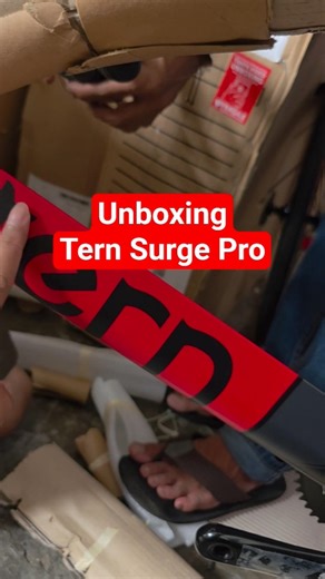 Mini Velo Tern Surge Pro UNBOXING