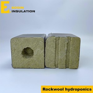 [Hot Item] Dutch Bucket Growing Medium 2 Inch Wrapped Rockwool Cube Hydroponics