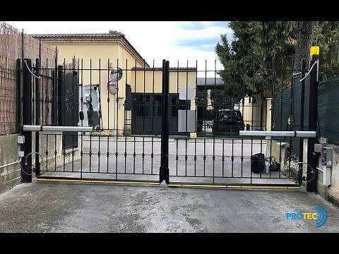 Adeguamento normativo su cancello automatico