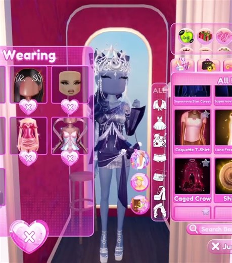 Using only code items to make an outfit