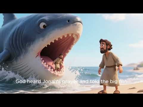 Story of Jonah and the Whale 🙏 Bible Lessons for Kids!