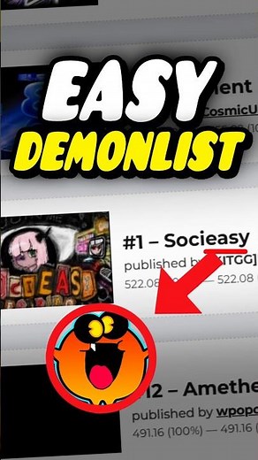 The Demonlist For Noobs Is Crazy! #geometrydash
