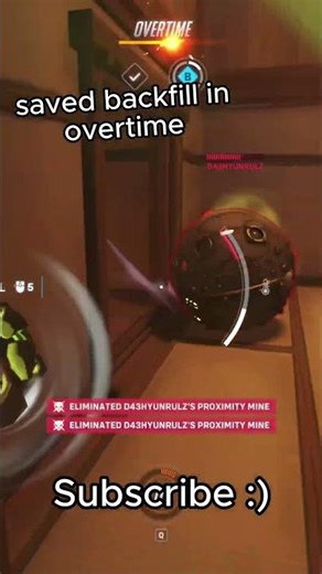 I Saved This Backfill Game in Overtime | Overwatch 2