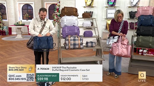 You are watching IHKWIP - Handbags & Accessories on QVC®. Shop the show, here: https://qvc.co/qvcshopoctobernow | QVC Live