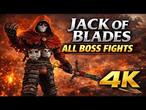 Jack of Blades All Boss Fights 4K — Fable Anniversary