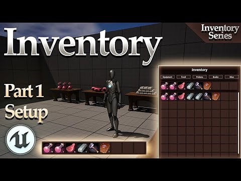 Slot Inventory Tutorial Part 1 - Unreal Engine 5.4+