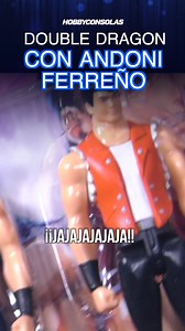 La edición para coleccionistas de Double Dragon Collection en Switch incluye figuras de acción de los protagonistas... ¿O una de ellas es del presentador Andoni Ferreño? ¡Más locuras como esta en Las historias del tío Bruno! #doubledragoncollection #videojuegos #juegos #gaming | Hobby Consolas