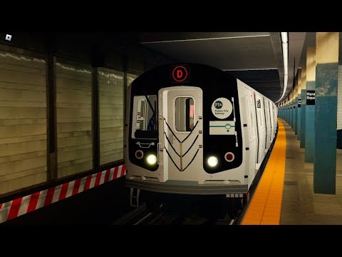 PTA Subway, Westpotat bound R179 & R143 D & E trains at Herald Square
