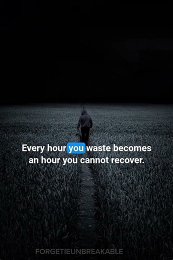 You're Running Out of Time — Stop Wasting It