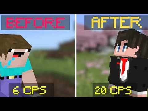 I Found the Fastest Clicking Method in MCPE! (Insane CPS Boost)