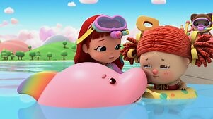 Rainbow Ruby: Season 1 Episode 21 Dolphin Dilemma // Ruby and the Beast