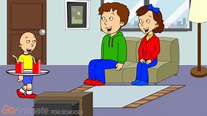 Caillou Puts Rosie in The Blender/Grounded and Arrested