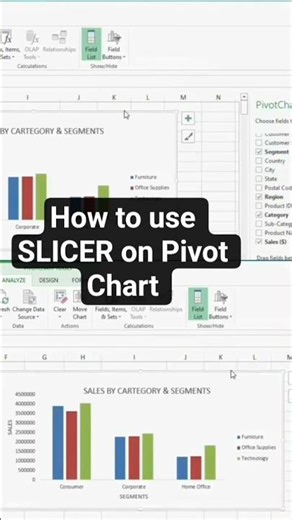 The Secret Excel Slicer Trick You Need Now #exceltips #dataanalysis #spreadsheet #shorts
