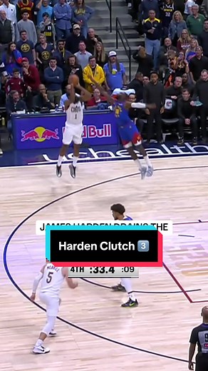 James Harden Hits Clutch Three-Pointer in NBA Showdown