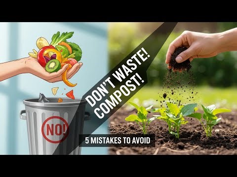 Don’t Throw Away Your Kitchen Waste - 5 Composting Mistakes That Kill Your Soil
