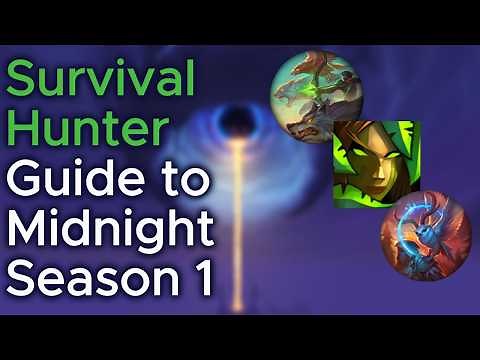 Survival Hunter Guide for Midnight Season 1 | Builds, Rotation, Gear, and More!