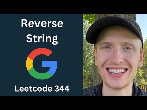 Reverse String - Leetcode 344 - 2 Pointers - (Python)