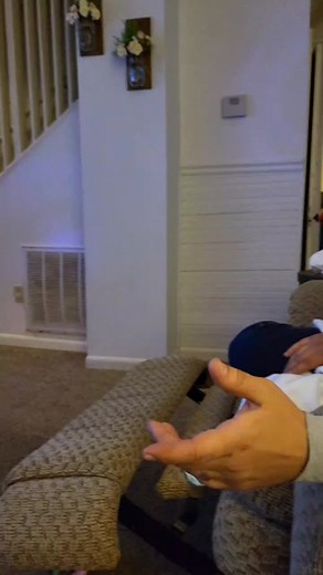 Jealous Child Refuses Parents' Affection While Watching TV