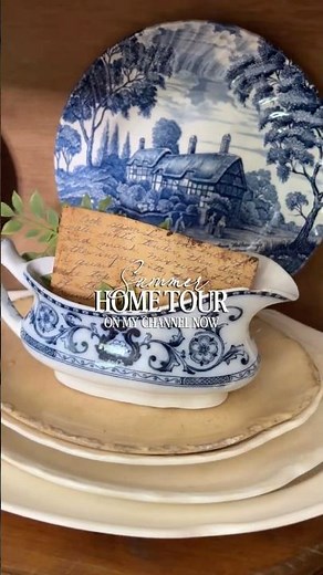 Summer Home Tour / Coastal Cottage Decor / Decorating Ideas #goodwill #vintage #coastalstyle