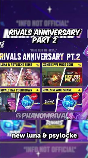EVERYTHING HITTING RIVALS THIS WEEK 😮 #marvelrivals #shorts