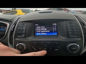 How to Perform System Factory Reset in Ford Edge II ( 2015 – 2...