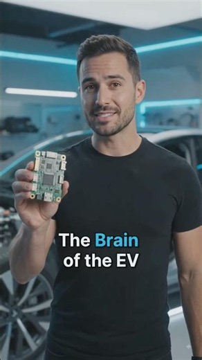 The Secret Computer Inside Every EV Battery! ⚡🔋 #shorts