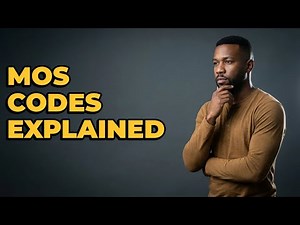 How Do Army MOS Codes Identify Jobs?