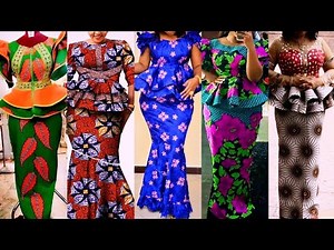 Beautiful 2023 Ankara African Print Skirt & Blouse Fashion Styles |Ankara Blouse With Peplum Styles
