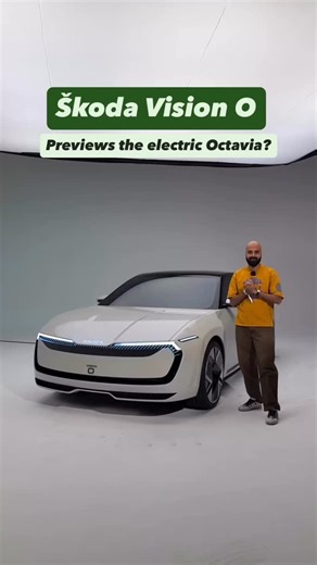 2K views | Meet the Skoda Vision O — a preview in to what future...