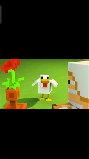 A lonliest chicken story #minecraft